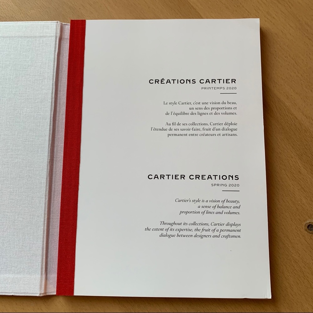 Cartier Creations Spring 2020 Catalog Mint - Picture 2 of 3